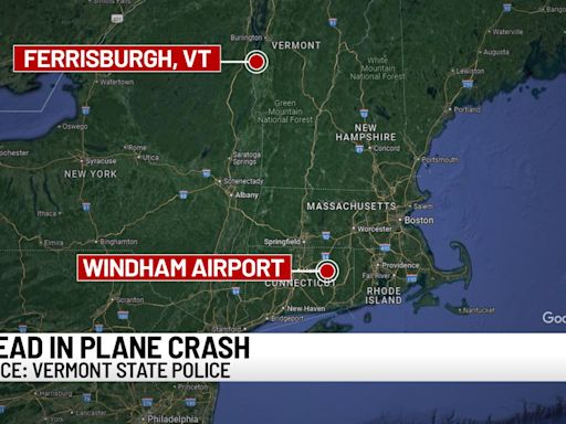 4 dead after plane returning to Connecticut crashes in Vermont