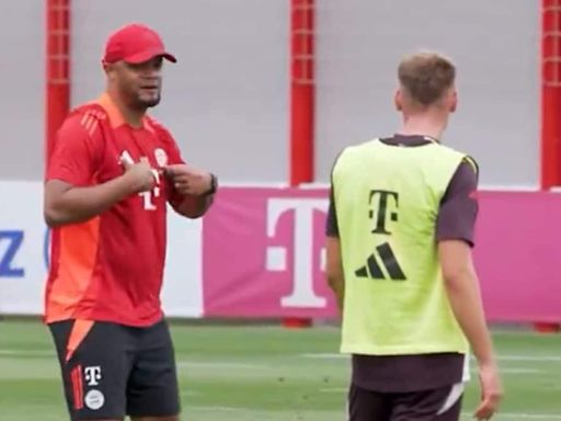 Bayern Munich Coach Vincent Kompany Pauses Training After Star Midfielder Loses Ball | WATCH - News18