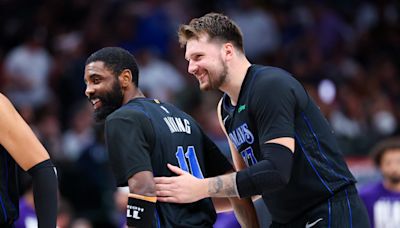 Luka Doncic's Hilarious Quote About Kyrie Irving Went Viral After Mavs-Timberwolves Game
