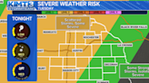 Tracking the potential for severe storms Tuesday evening