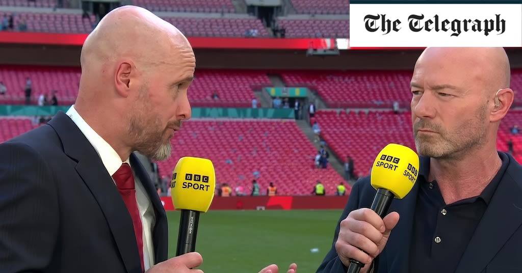 Gary Lineker and Alan Shearer defend tense BBC interview with Erik ten Hag