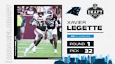 Panthers trade up, select South Carolina WR Xavier Legette with 32nd pick of 2024 draft