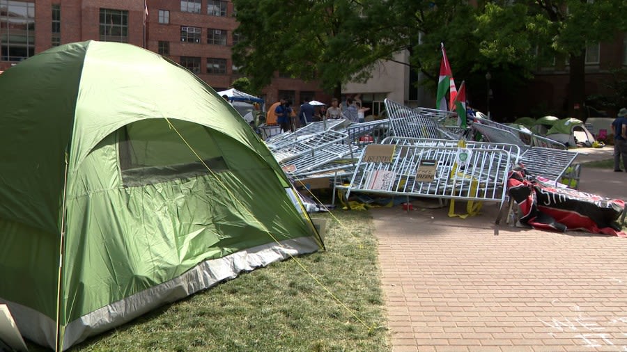 GOP leaders call for DC, Metropolitan police to remove encampment at George Washington University