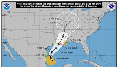 Tropical Storm Francine forms in Gulf, expected to impact Texas, Louisiana as a hurricane