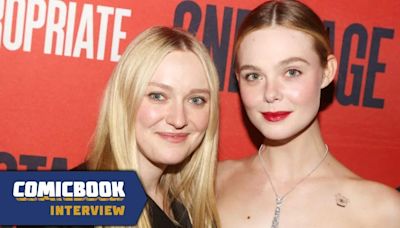 The Watchers Star Dakota Fanning Teases Collaboration With Elle Fanning