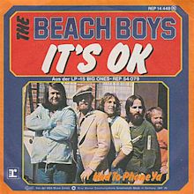 The Beach Boys - It's O.K. (1976, Vinyl) | Discogs