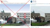 Keine SPD-Wahlwerbung in Nazi-Ästhethik am Brandenburger Tor
