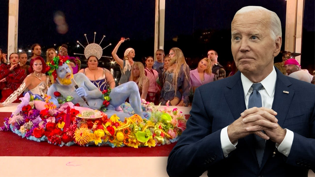 Biden, Harris called out by religious group for staying silent on ‘insulting’ Olympics Last Supper drag parody