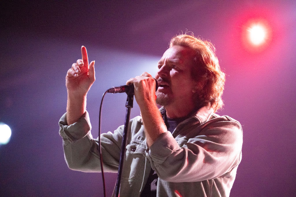 Pearl Jam’s Eddie Vedder Has Total Meltdown During Concert Over Harrison Butker’s Speech