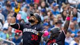 Carlos Santana’s three-run homer lifts Twins over Jays in Alek Manoah’s best start of the year