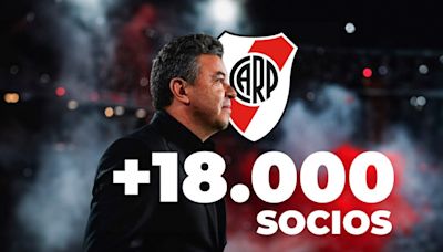 El boom Gallardo: River sumó 18 mil socios desde que volvió