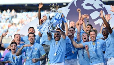 Manchester City wins historic fourth straight Premier League title, edging Arsenal with a final day victory over West Ham