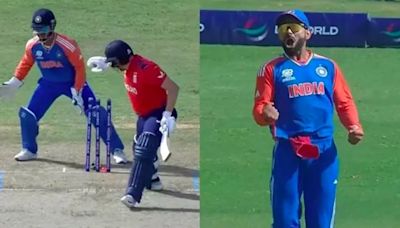 WATCH | Kohli's ULTRA-AGGRESSIVE Celebration After Axar Dismisses Bairstow is EPIC!