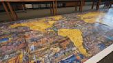 Students at Massachusetts school complete world's largest jigsaw puzzle
