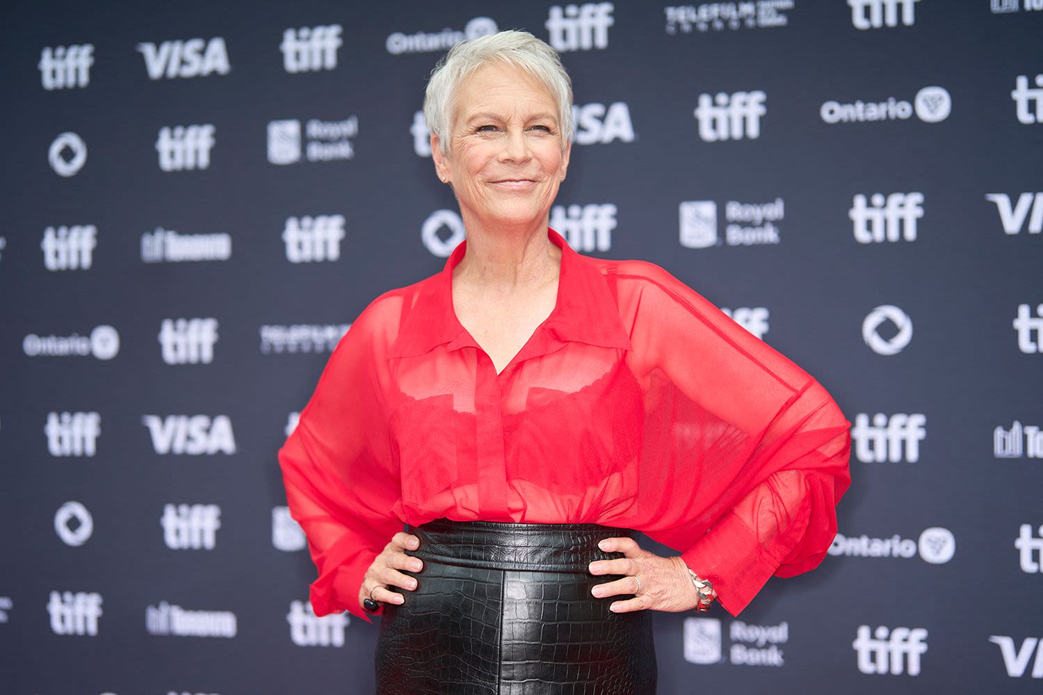 Jamie Lee Curtis cries at 'The Last Showgirl' premiere over 'harsh reality' for women