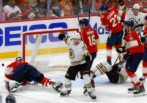 Bruins start with a bang, score five unanswered goals to take down Panthers in Game 1 - The Boston Globe