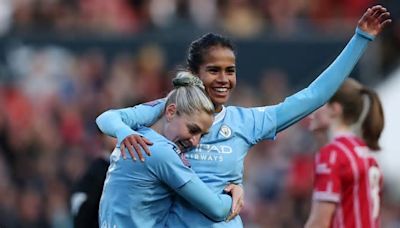 Man City women player ratings vs Bristol City: Mary Fowler saves the Cityzens' WSL title bid as Lauren Hemp and Chloe Kelly misfire while the Robins are relegated