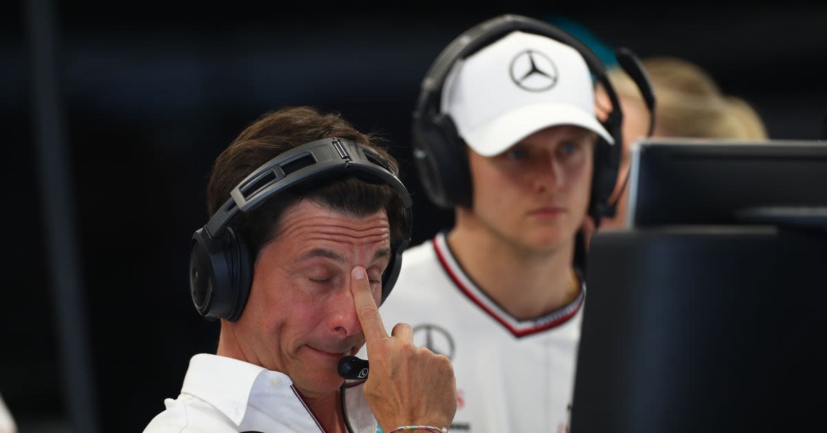 Toto Wolff blasts Mercedes’ ‘total underperformance’ as Lewis Hamilton and George Russell struggle