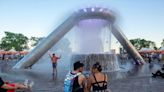 Detroit’s renovated Hart Plaza fountain was the star of Movement Music Fest