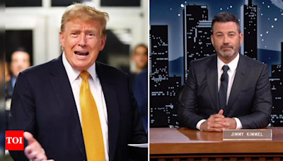 Jimmy Kimmel: Donald Trump takes another swipe at Jimmy Kimmel | World News - Times of India