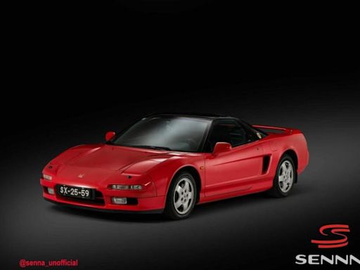 El Honda NSX de Ayrton Senna está a la venta