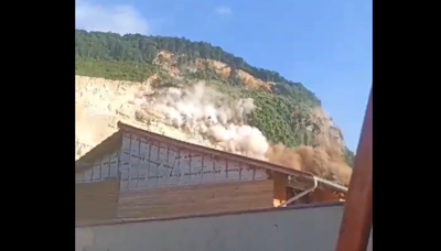 Isère : éboulement de montagne impressionnant à La Rivière, une cellule de crise activée