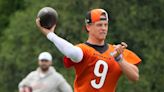Watch: Joe Burrow Connects With Jermaine Burton at Bengals Practice
