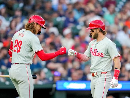 Monster games in Detroit from Harper and Bohm as Phillies win opener