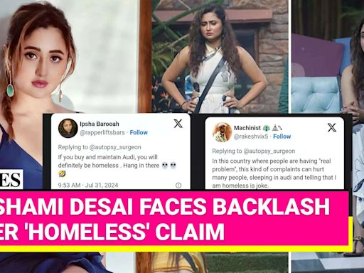 Did TV Actress Rashami Desai Go Too Far with Her 'Homeless' Story?; Social Media Erupts | Watch