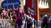 Jonathan Milan sprints to Giro d'Italia stage 13 victory after surviving crosswinds