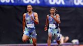 Zharnel Hughes aiming to do talking on track against outspoken rival Noah Lyles