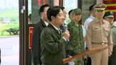 中共展開聯合軍演！ 賴總統首次視導部隊：持續捍衛民主價值