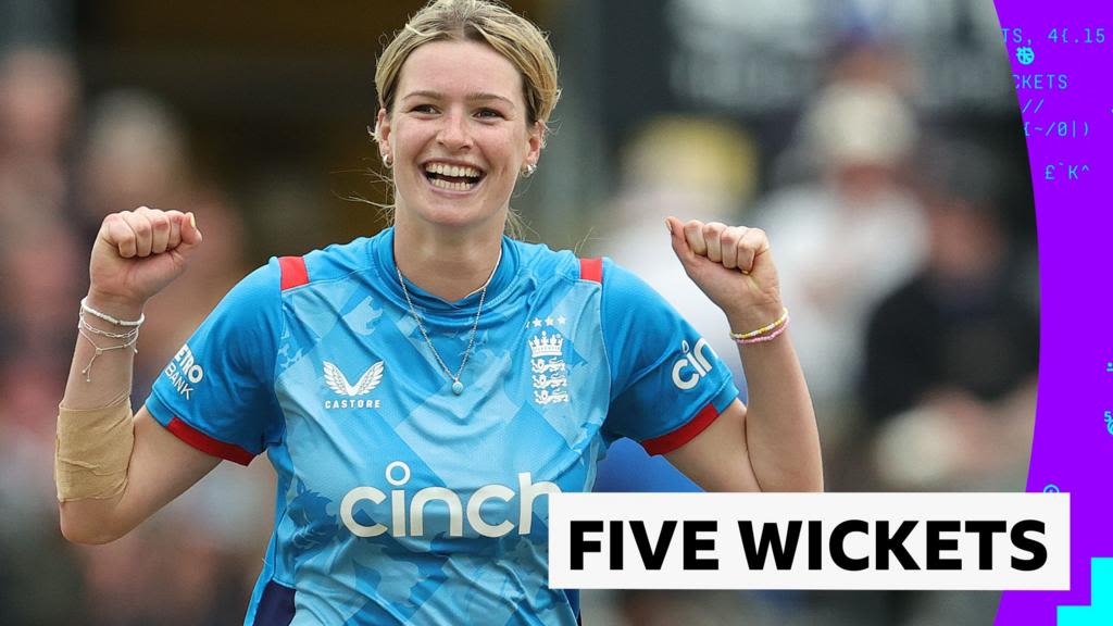 England v New Zealand: Lauren Bell takes first five-wicket haul