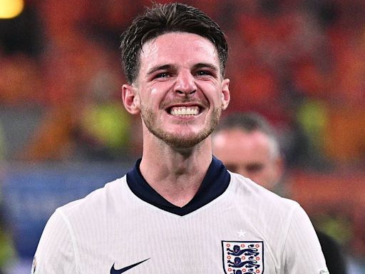 Declan Rice vows to drink first proper pint if England win Euro 2024