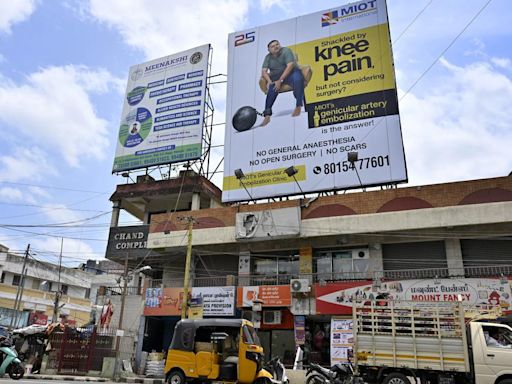 Councillors seek details of illegal hoardings across Chennai city