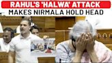 Rahul Gandhi's 'Halwa' Attack, Nirmala's Viral Reaction: Budget, NEET, Agniveer, Jobs | Full Speech