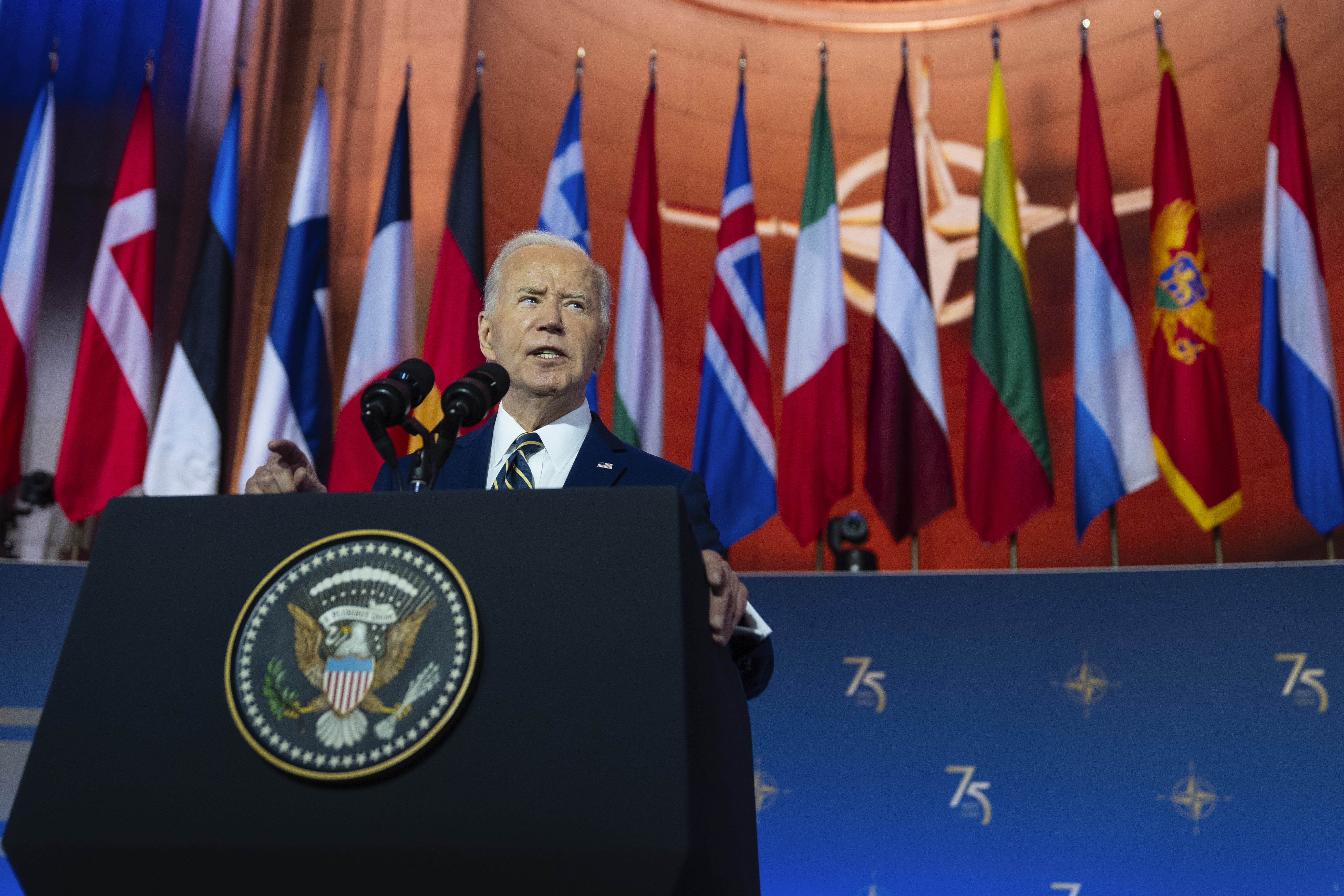 Biden aimed to prove US and global doubters wrong with NATO speech