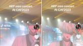 Did people really pay $300 to see a VTuber reveal his face during a concert in Thailand?