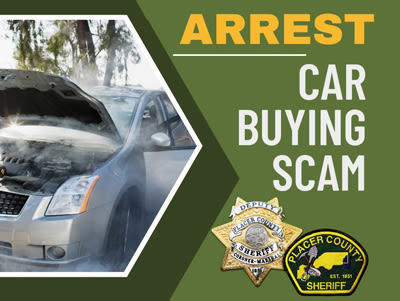 Car Buying Scam Suspect Arrested in Oklahoma and Returned to Placer County for Prosecution, Two Others Remain Outstanding