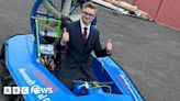 Southampton: Boy, 16, arrives at school prom on hovercraft