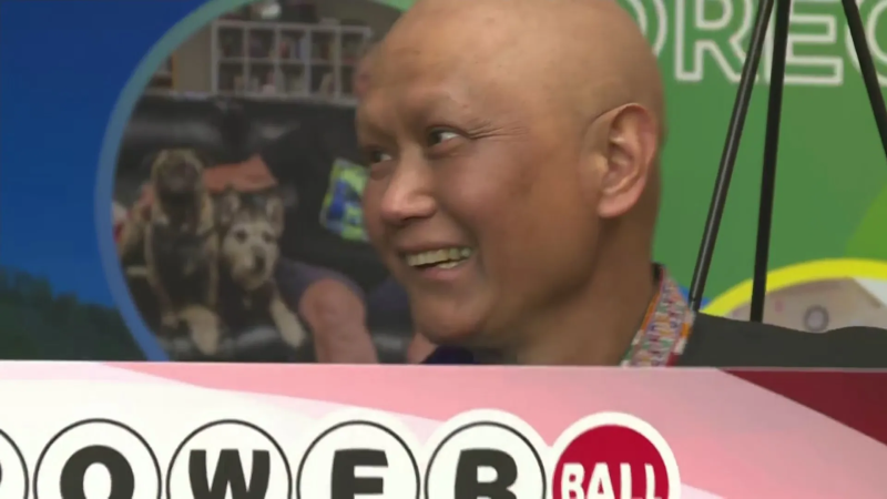 ‘I have been blessed’: Man with cancer splits $1.3B Powerball jackpot with wife, friend