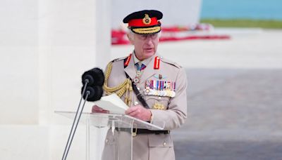 King Charles travels to mark D-Day anniversary while Prince William takes greater role