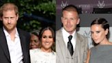 Royal Critics Are Questioning the Friendship Status Between Prince Harry & Meghan Markle and David & Victoria Beckham