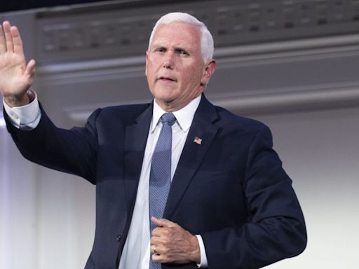 Pence says he’s ‘staying out of the presidential campaign’