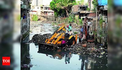 Thane Drain Cleaning Work Incomplete, Activists Complain | Thane News - Times of India