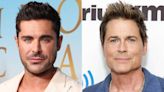 Zac Efron Reacts to Rob Lowe Wanting Efron to Play Him in a Movie: 'I'd Love to — He's the Man' (Exclusive)