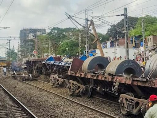 Maharashtra news: 3 trains cancelled after goods train derailed at Palghar