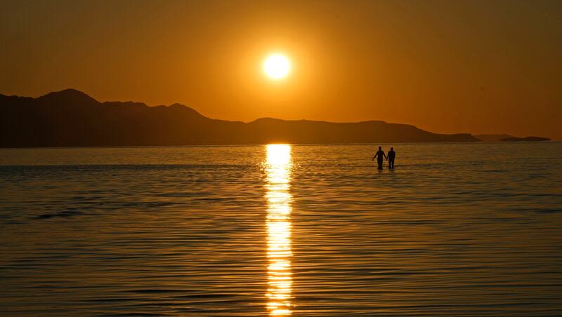 Being near water can be beneficial for mental health. See photos of the world’s swimming pools and lakes