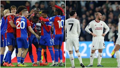 Crystal Palace 4-0 Man Utd: player ratings and match highlights