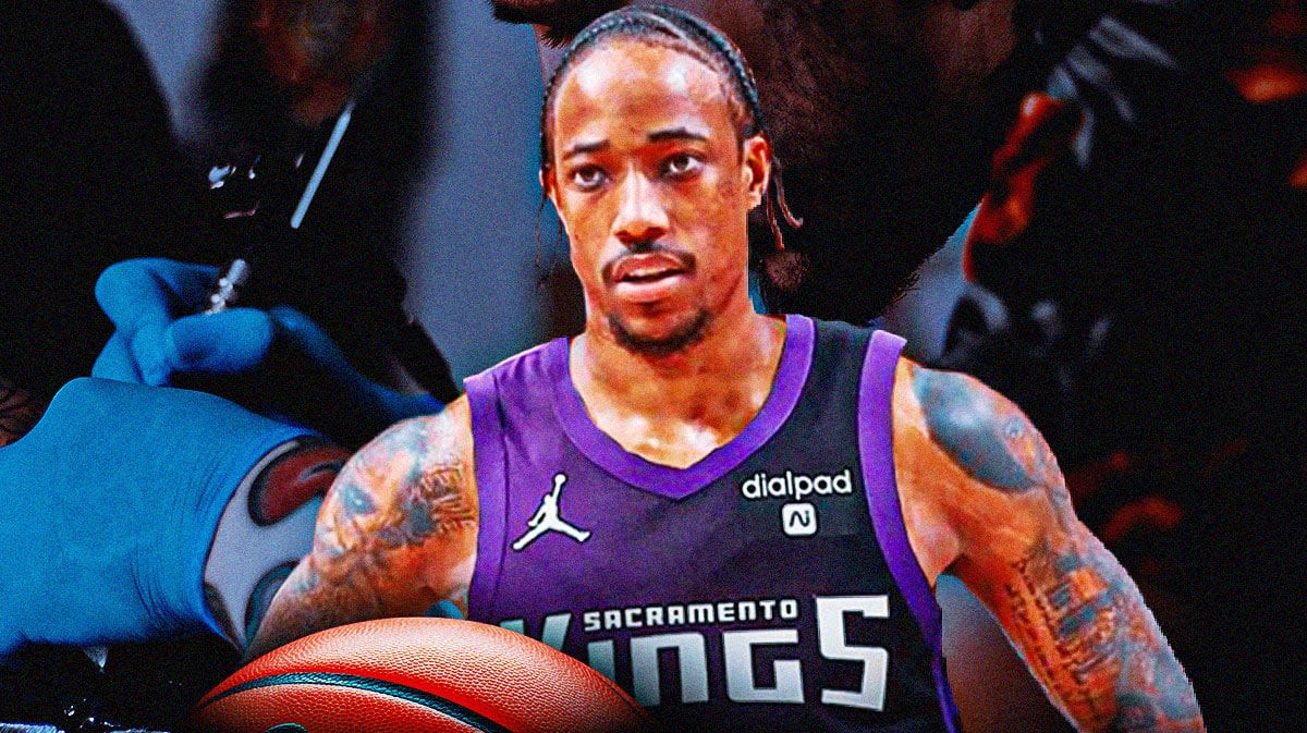 Kings fan gets wild DeMar DeRozan tattoo after promise